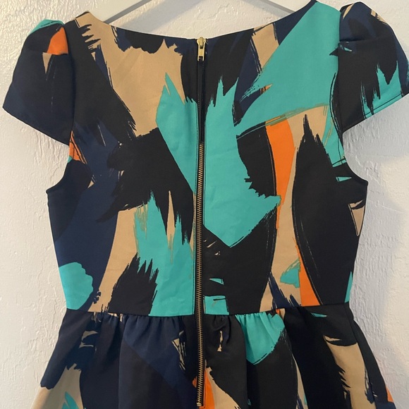 Anthropologie / Moulinette Soeurs / Multicolor Brushstroke Mini Dress - Picture 7 of 16